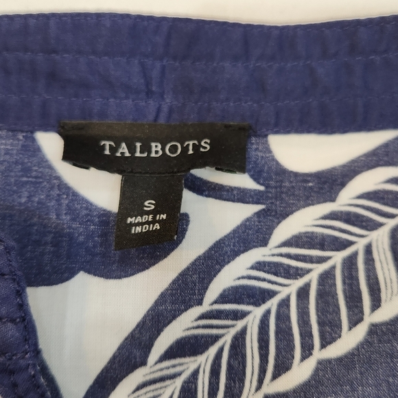 TALBOTS POPOVER TUNIC SIZE SMALL - Picture 5 of 6